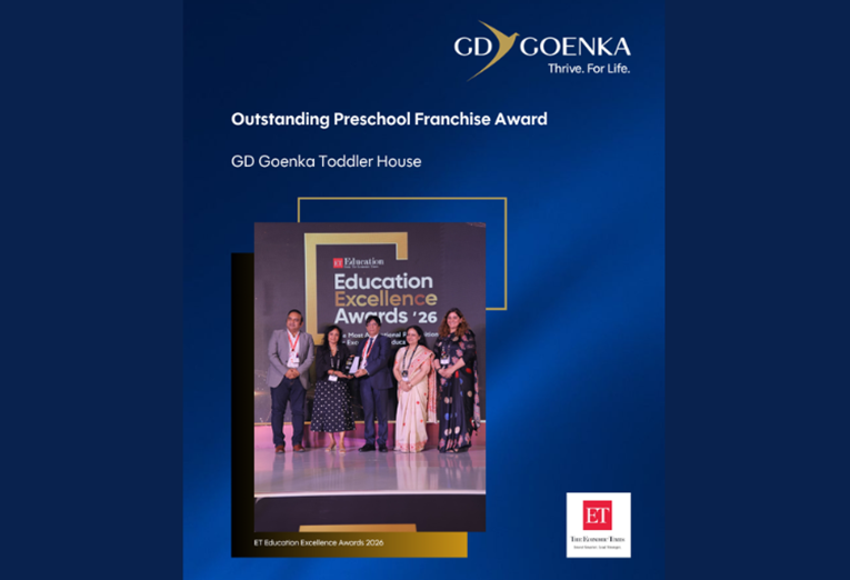 GD Goenka Toddler House Receives the Outstanding Preschool Franchise Award at ET Education Excellence Awards 2026